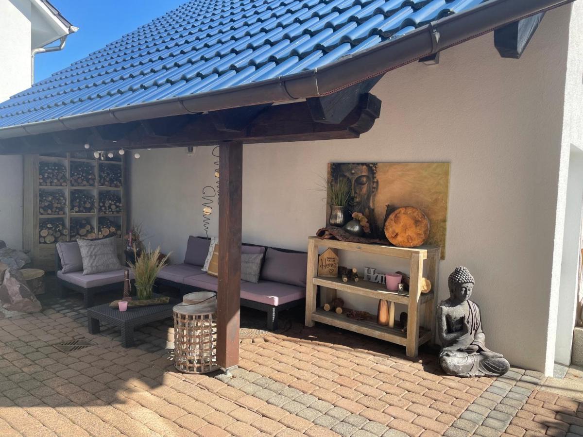 Gemütliche Wohnung idyllische Lage Nähe Frankfurt Alzenau Exterior foto